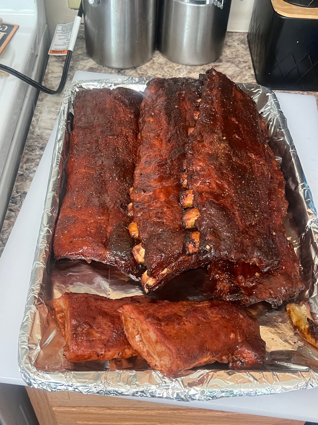 Customer photo review of Sweet BBQ Sauce (Pints)