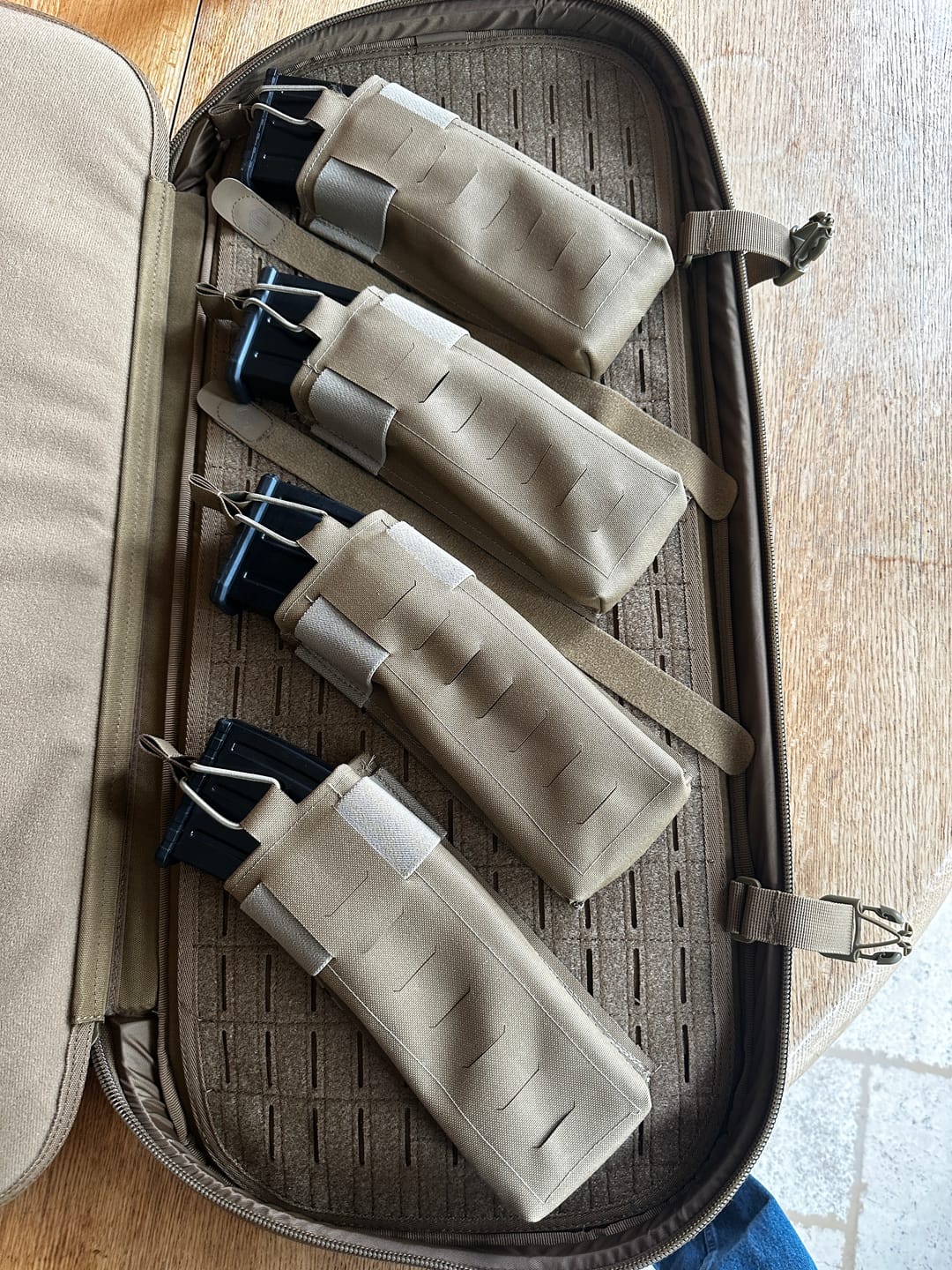 Customer photo review of Shotgun Magazine Pouch 10/12 (Open Top) GRIDLOK