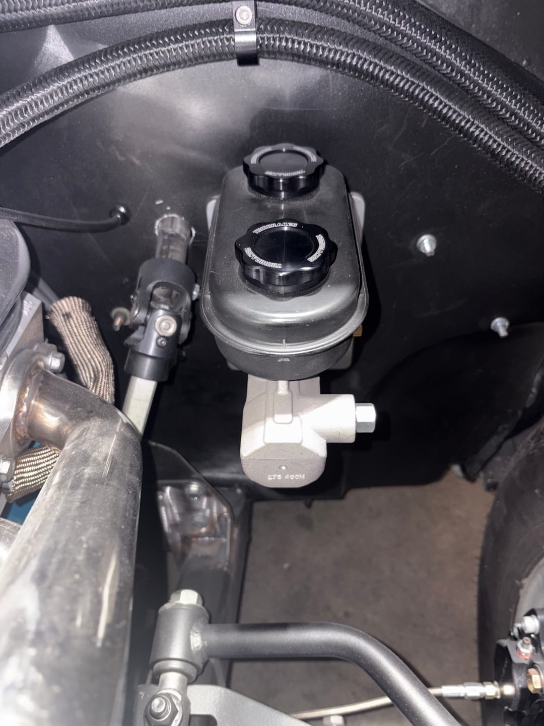Customer photo review of TBM Modular Master Cylinder Billet Reservoir Cap (Mopar Style)