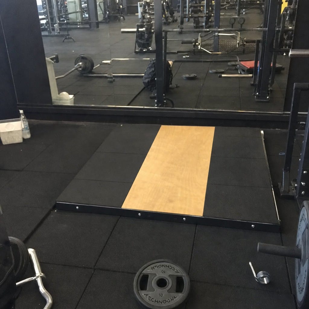 Customer photo review of 30mm Rubber Gym Tiles | Olympic Lifting & CrossFit | 200kg+ Drop Rated