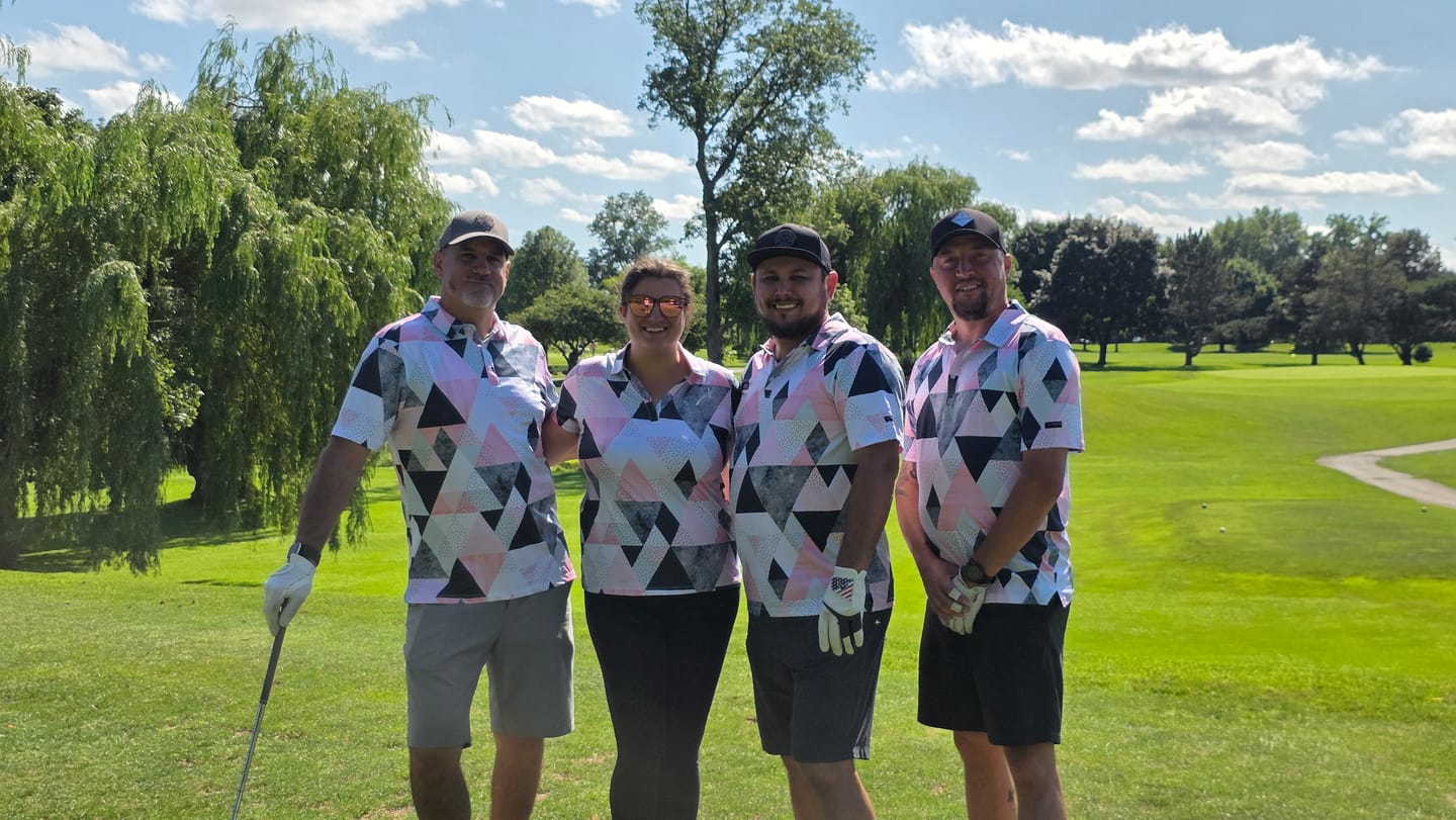 Customer photo review of Shady Sage Golf Polo
