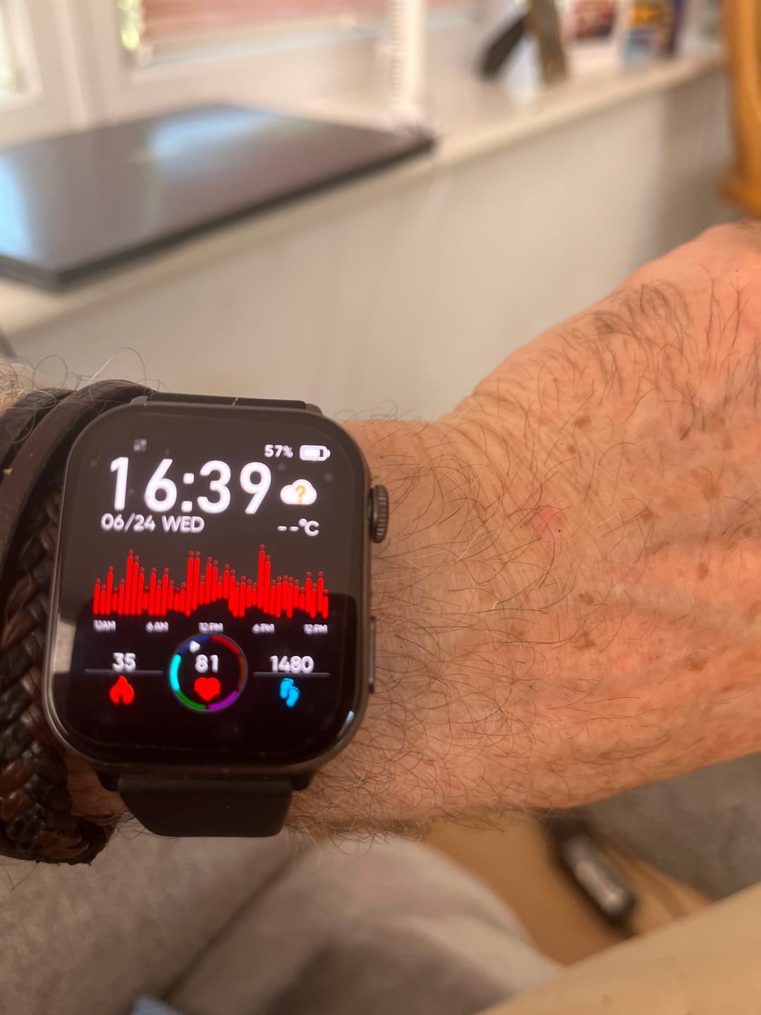 Customer photo review of Health Smartwatch 3 Screen Protector