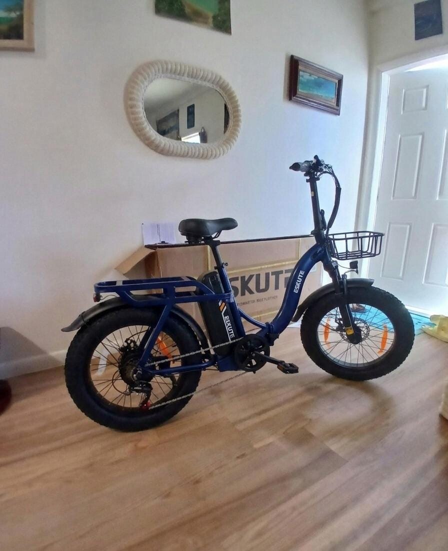 Customer photo review of Eskute D202 Folding-E-Bike