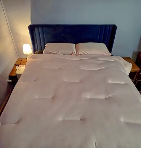 Customer photo review of MarshMellow Comforter