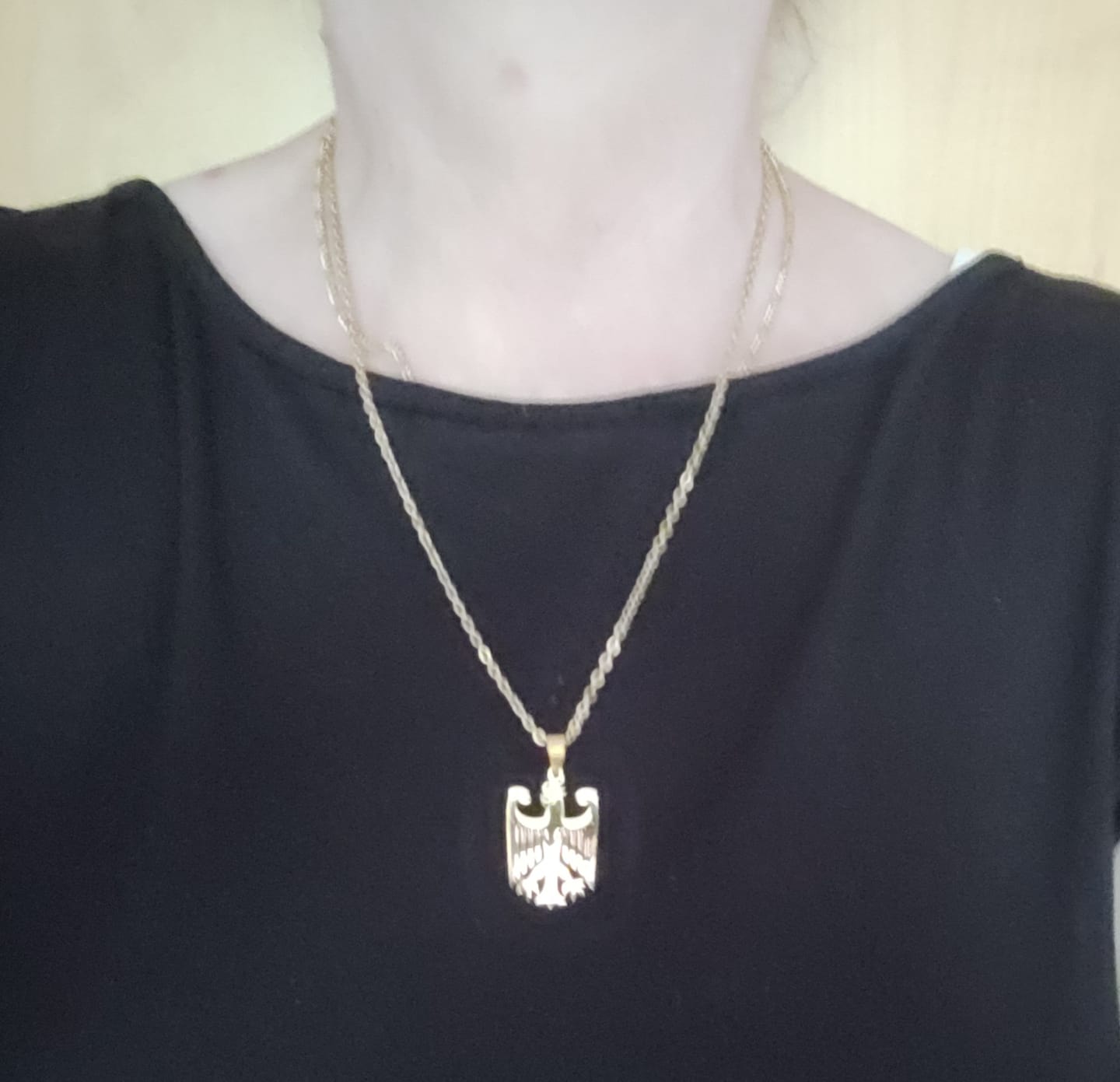 Customer photo review of Deutschland Adler Kette