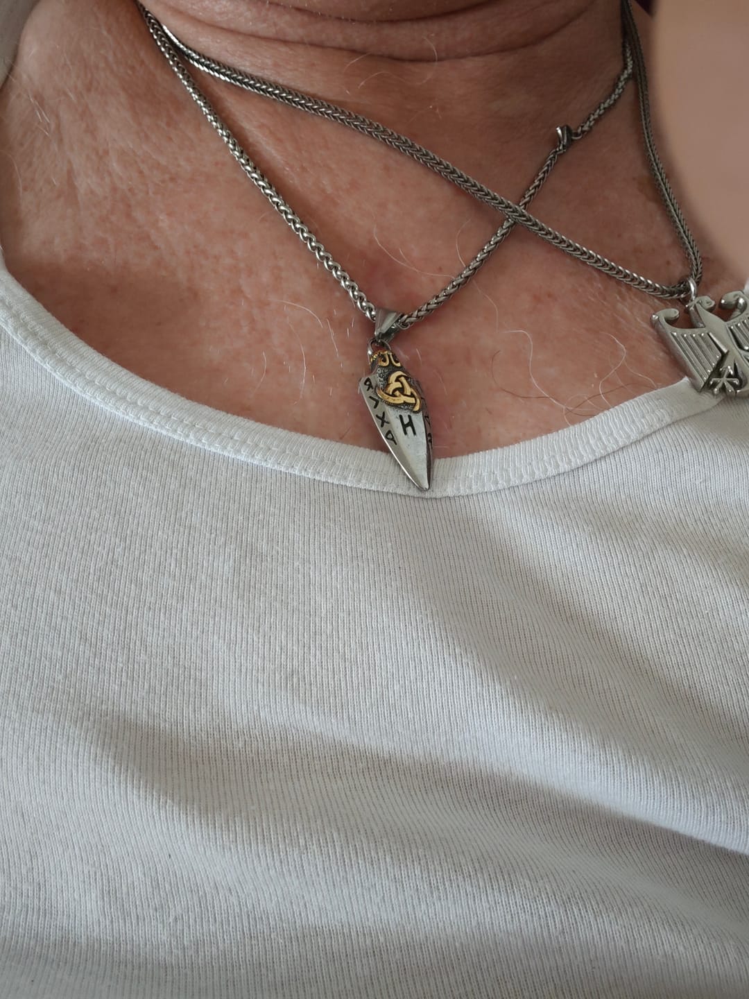 Customer photo review of Gungnir Necklace