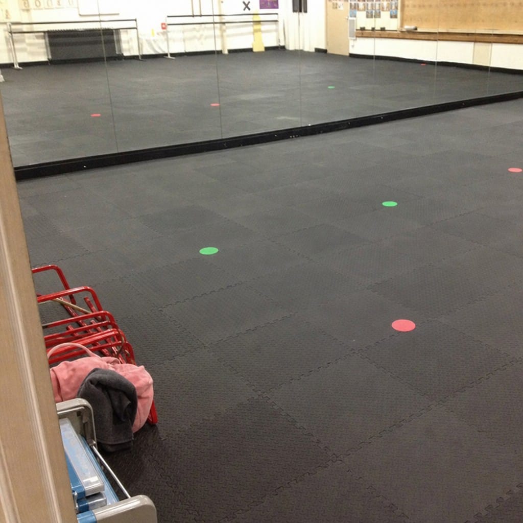 Customer photo review of Anti Fatigue Gym Mats UK | EVA Interlocking Tiles | 610mm