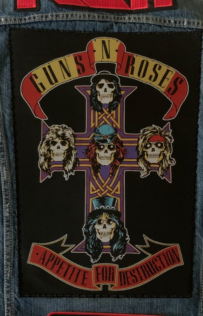 Guns N Roses - Appetite for Destruction - Backpatch – Pull The Plug