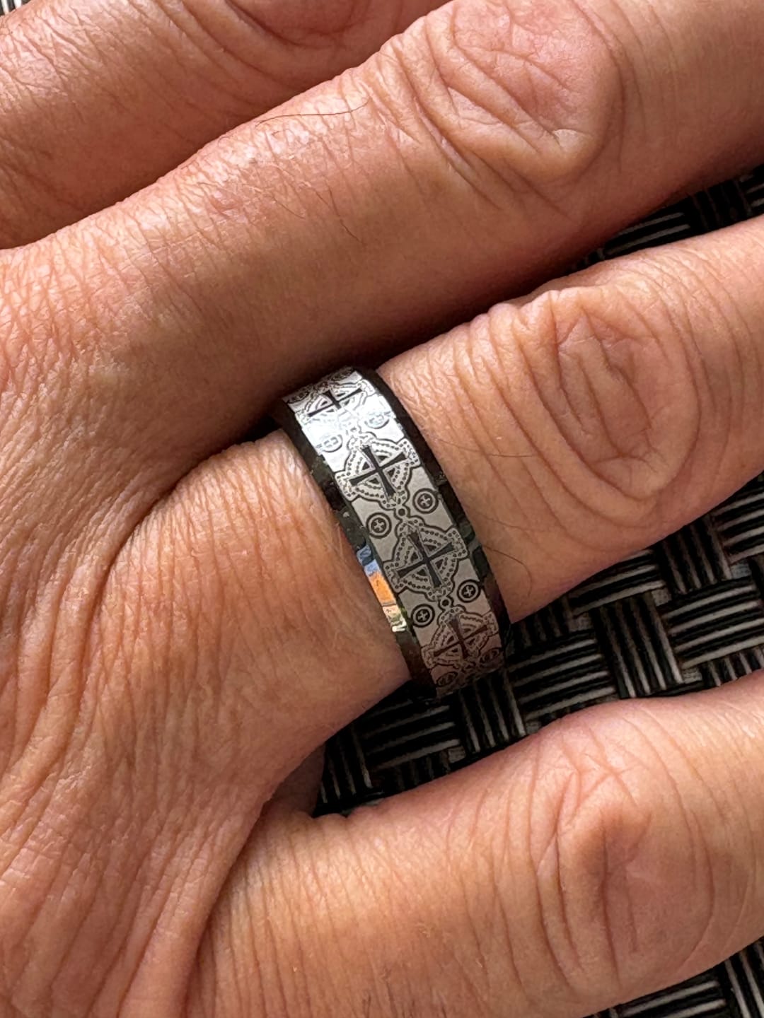 Customer photo review of Bague Loyauté Templier