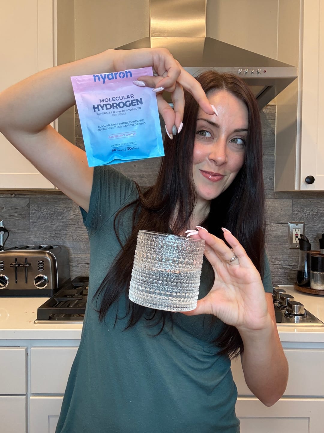 Customer photo review of Hydrogen Water Tablets