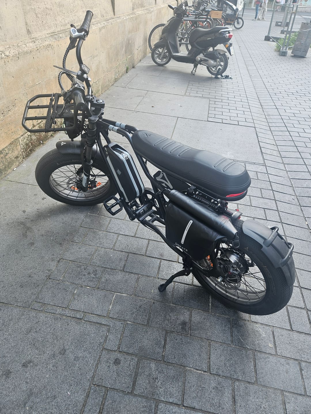 Customer photo review of Side Rack & Side Bag