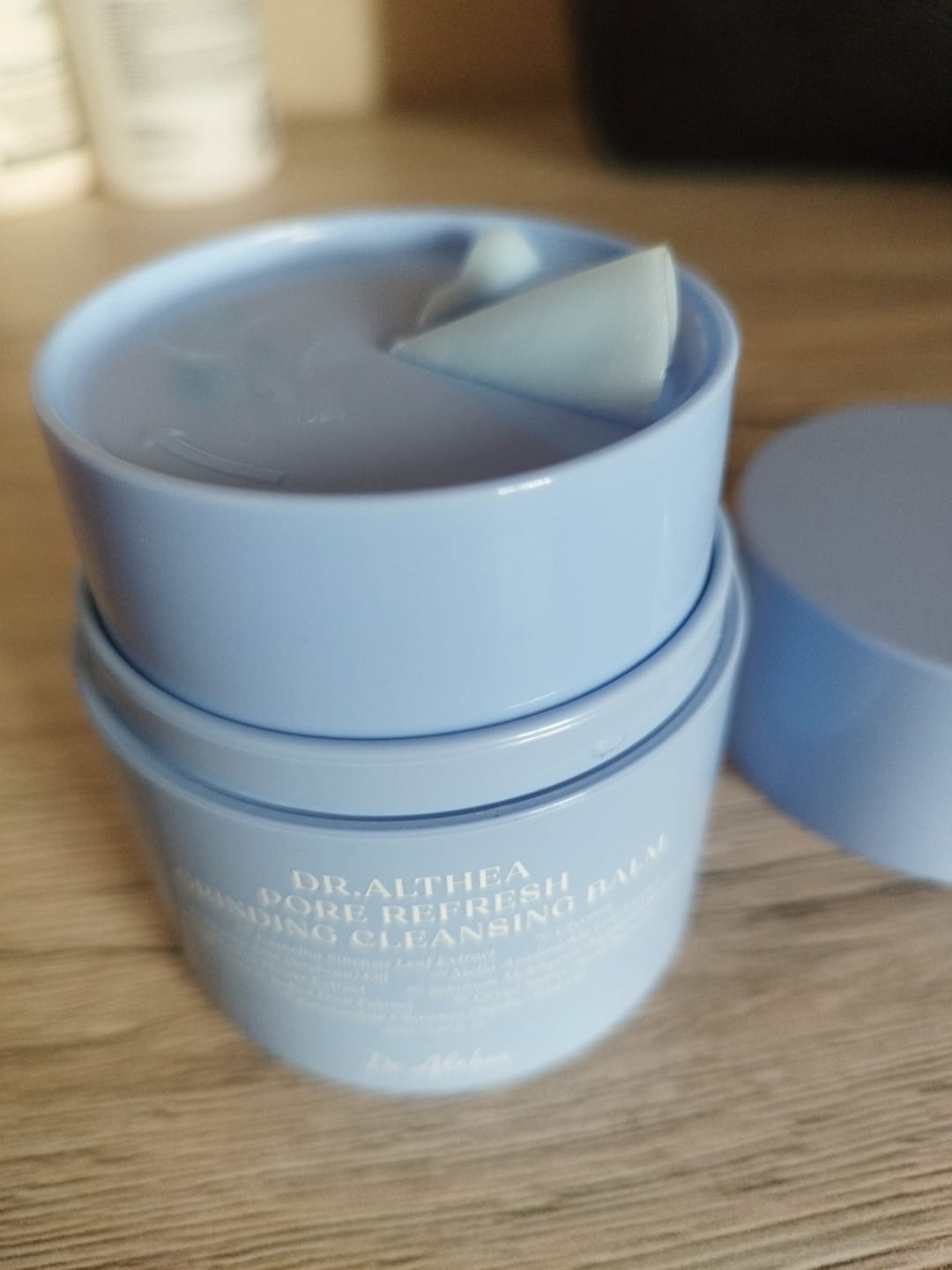 Customer photo review of Nomierinošs hidrofīlais balzams Dr.Althea Pore Refresh Grinding Cleansing Balm