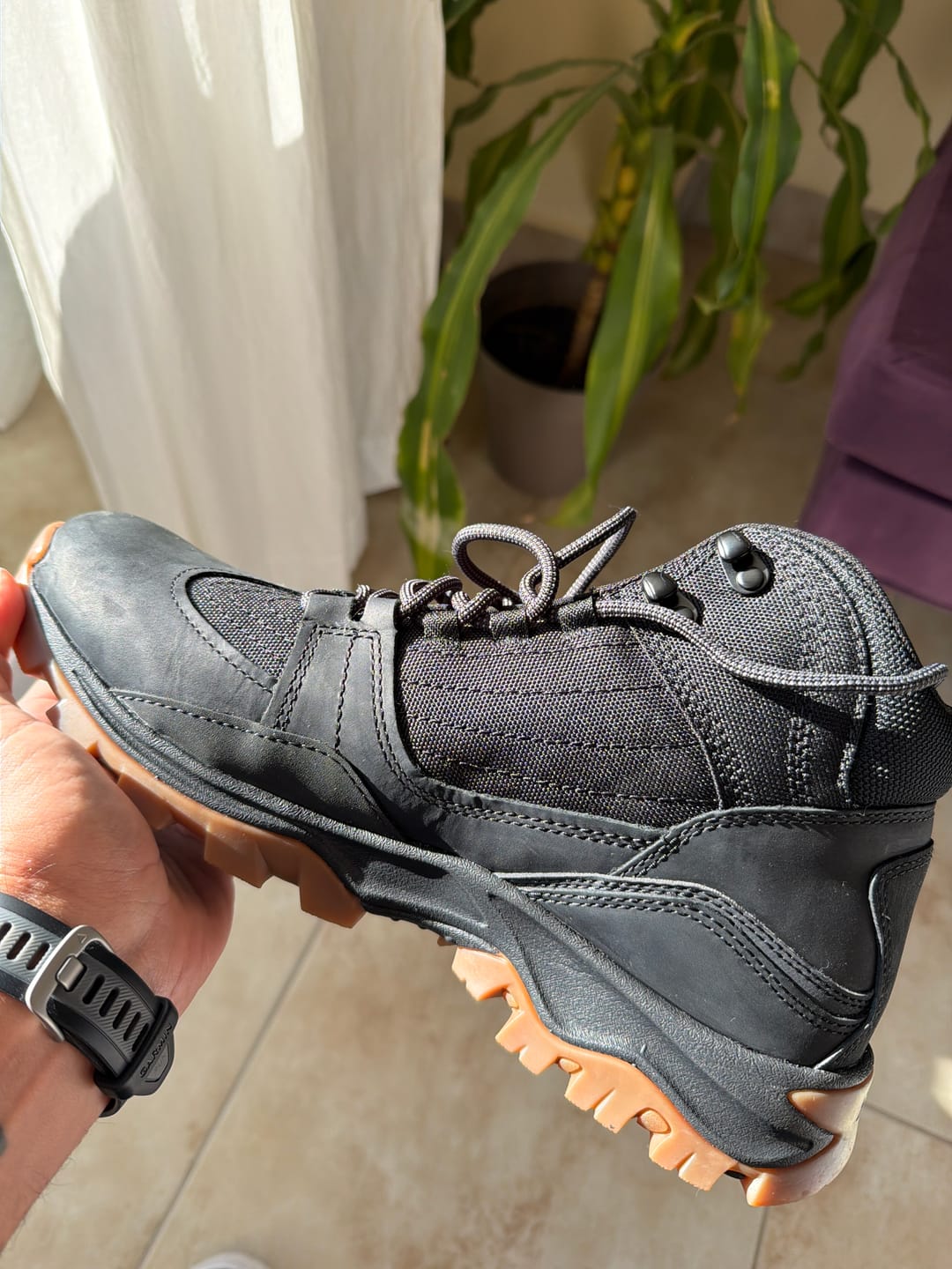 Customer photo review of Botas Timberland Mt. Maddsen Mid Lace Negro Marrón