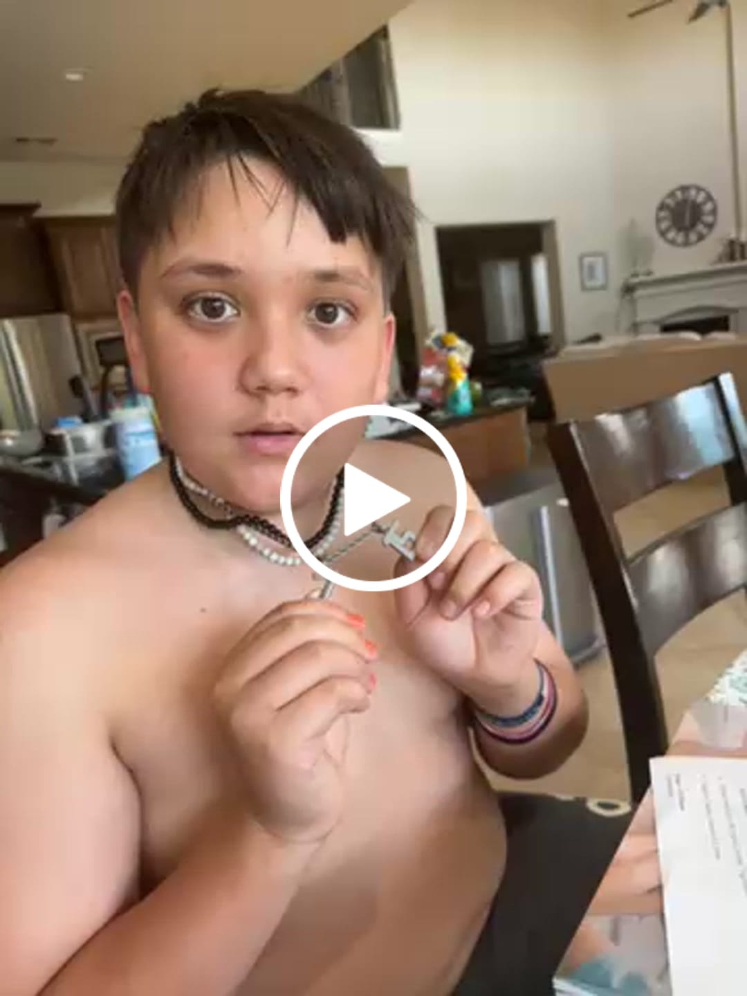 Customer video review of Signature Jersey Number Pendant in Silver