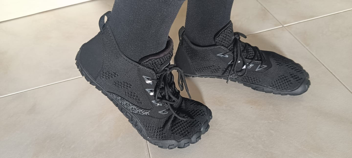 Customer photo review of SmartⅠPro - Zapatos Barefoot
