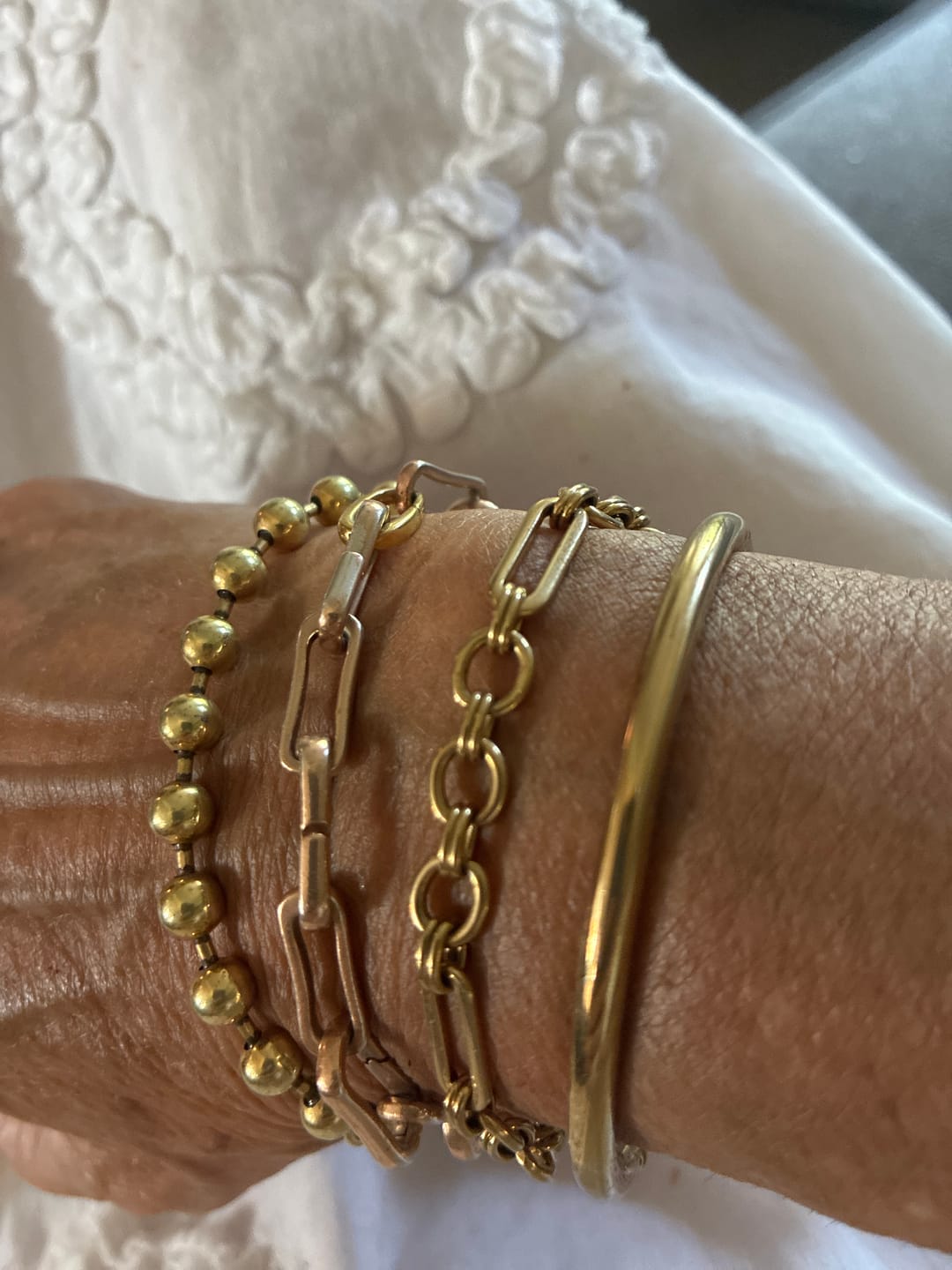 Customer photo review of Eternal Link Chain Bracelet