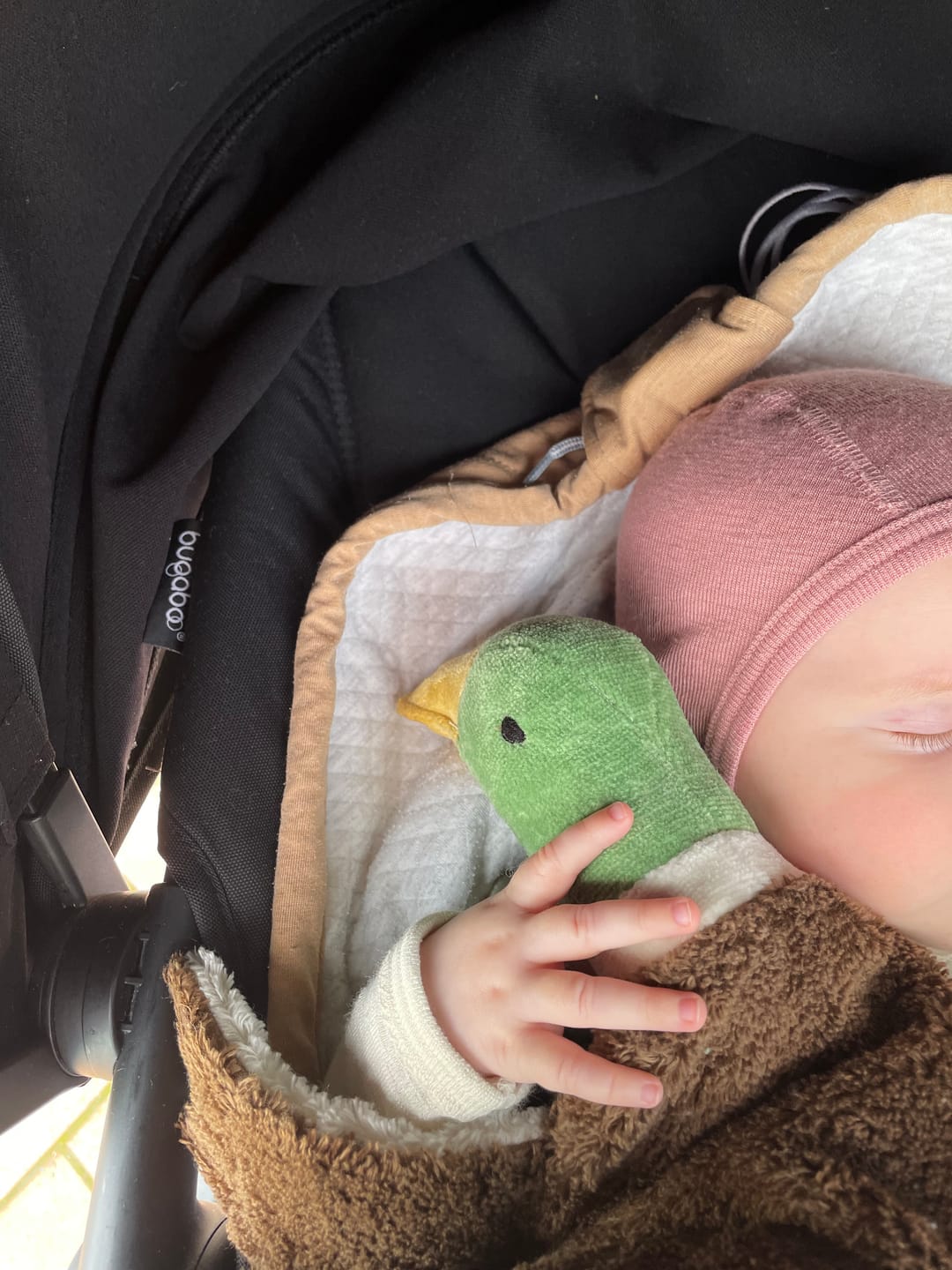 Customer photo review of Stokkand med varme/kjølepute - liten