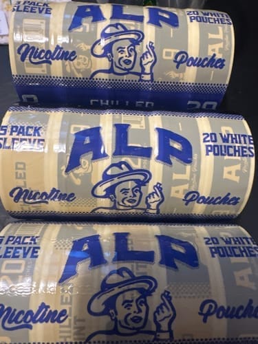 Customer photo review of Chilled Mint Nicotine Pouches