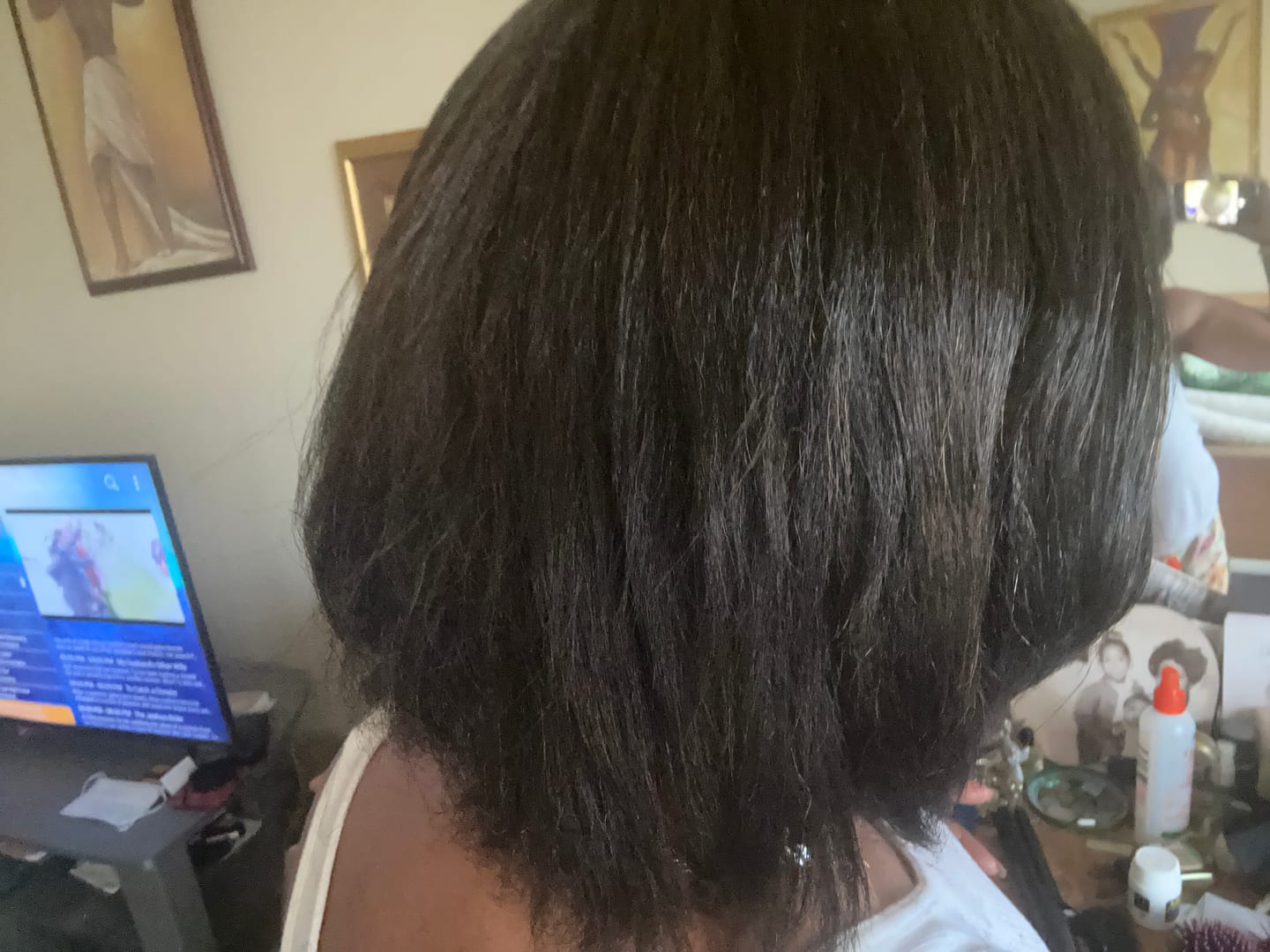 Customer photo review of Scalp Stimulating Elixir