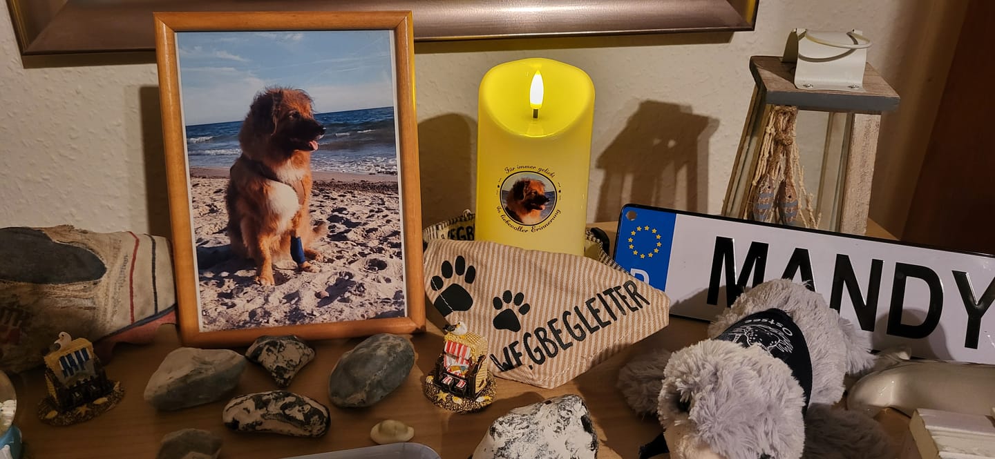 Customer photo review of Personalisierte LED Kerze - In liebevoller Erinnerung