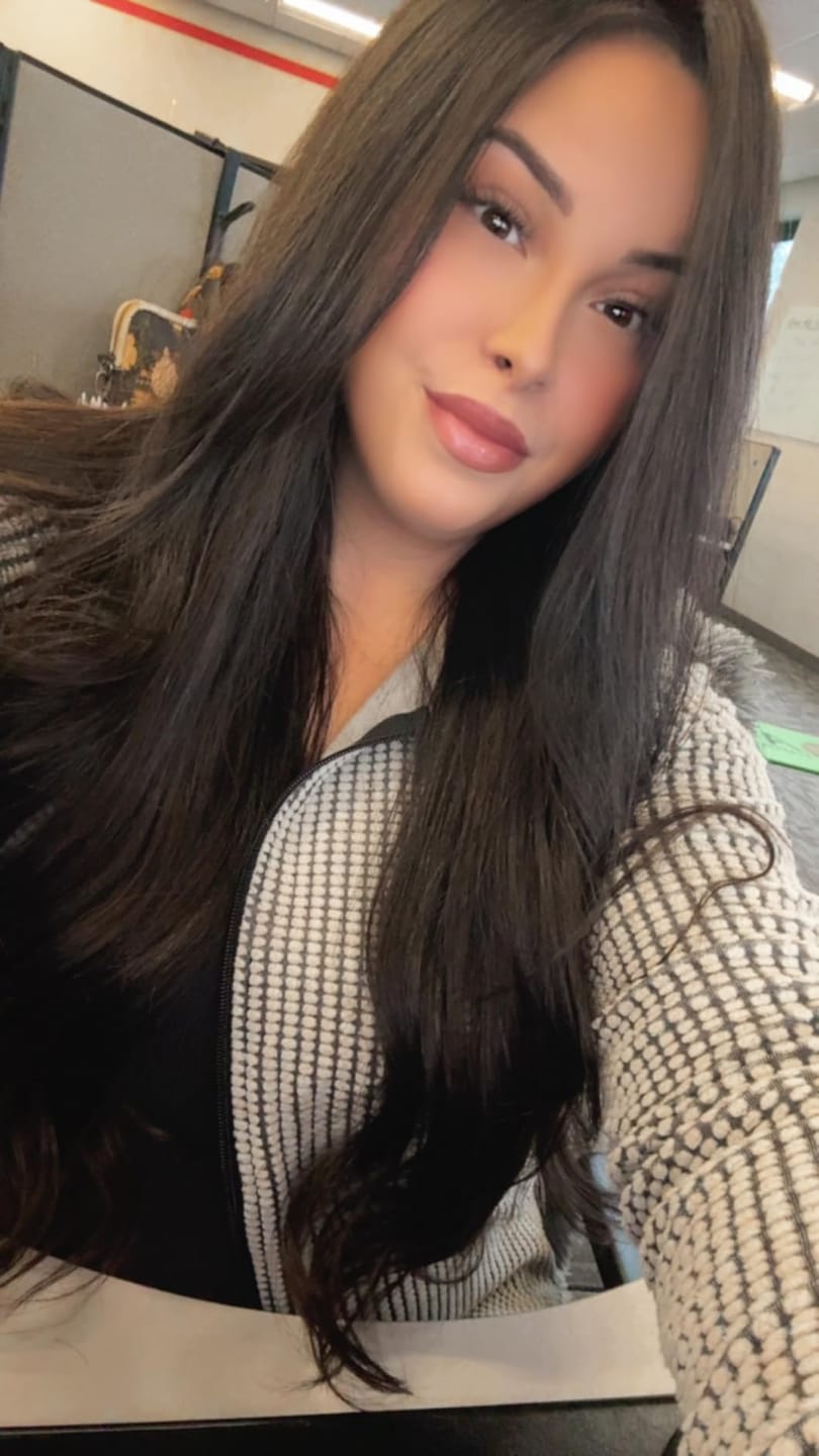 Customer photo review of Darkest Brown Genius Clip In Hair Extensions Seamless Remy Hair #2