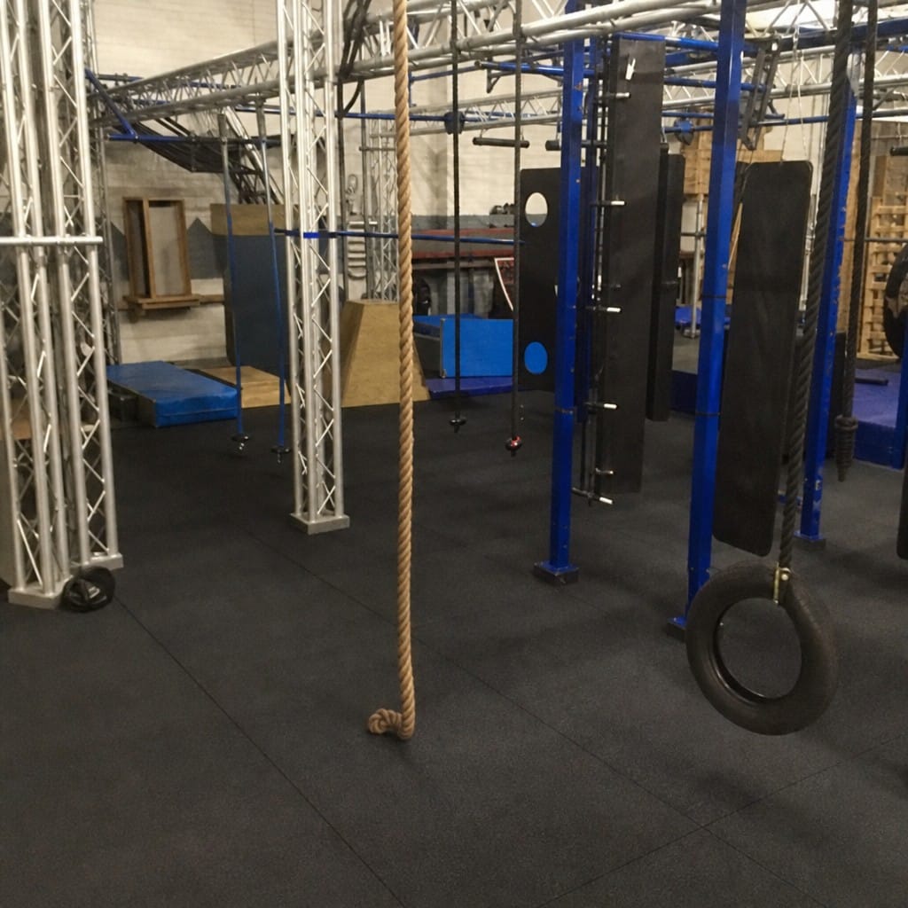 Customer photo review of 20mm Rubber Gym Tiles UK | 1m² Interlocking | 400kg Drop Rated