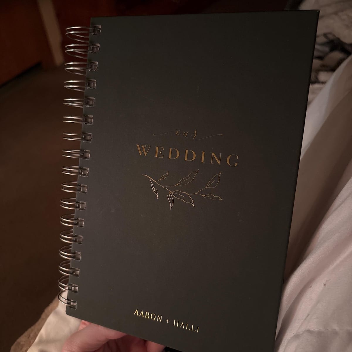 Customer photo review of Our Wedding Planner