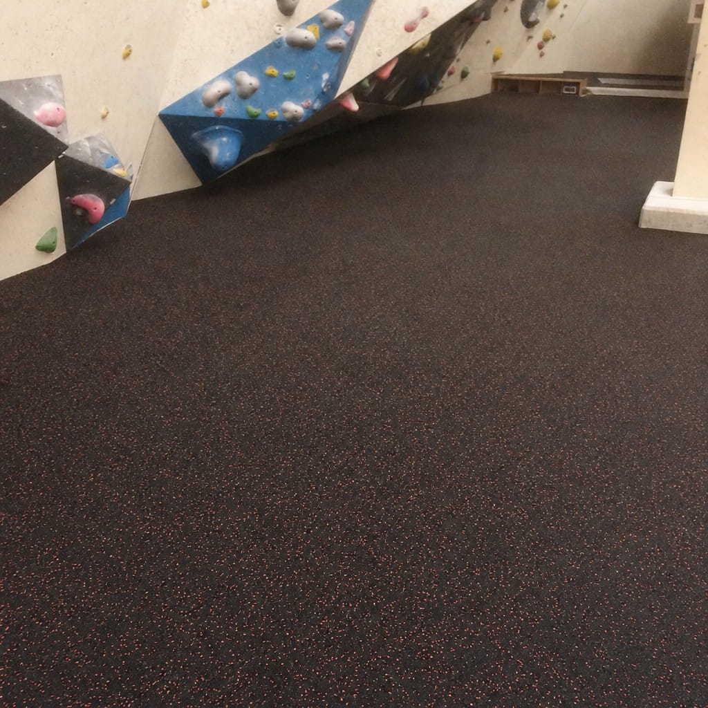Customer photo review of Rubber Gym Roll UK | Heavy-Duty Crumb Flooring Roll 10m
