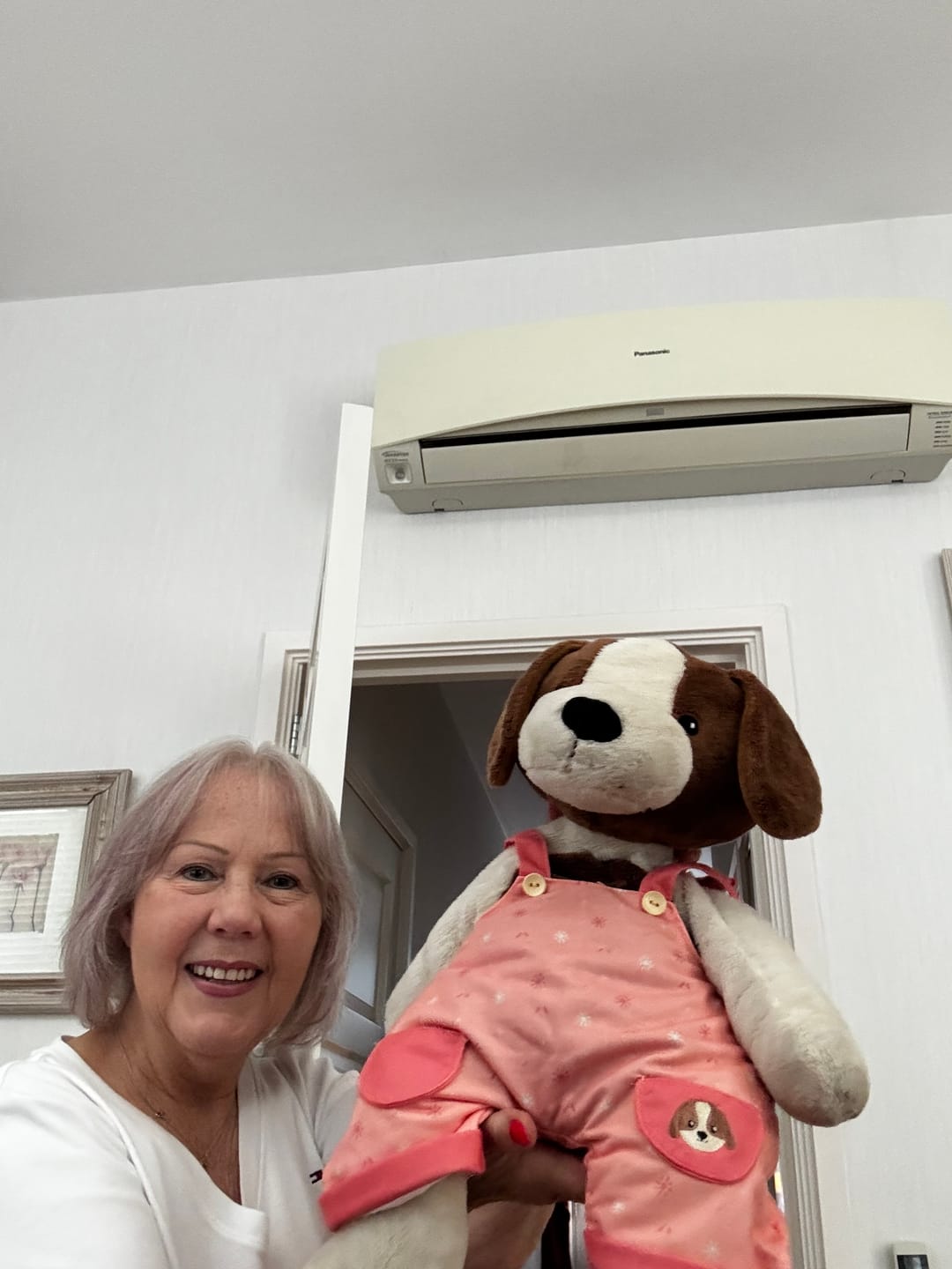 Customer photo review of Hond Kleding Lente Lotgenootje
