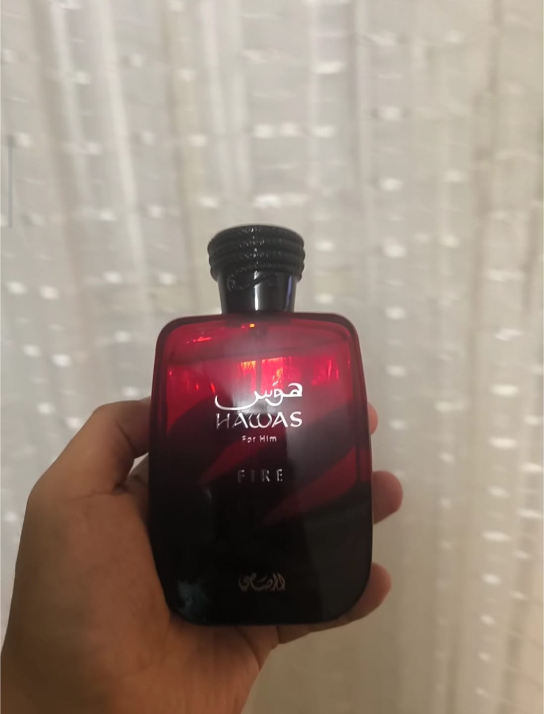Customer photo review of Perfume Hawas Fire 100ml EDP
