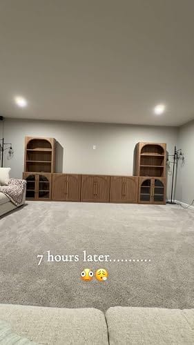 Customer photo review of Jagger Modular Wood Arc-Door Sideboards (3-Piece)