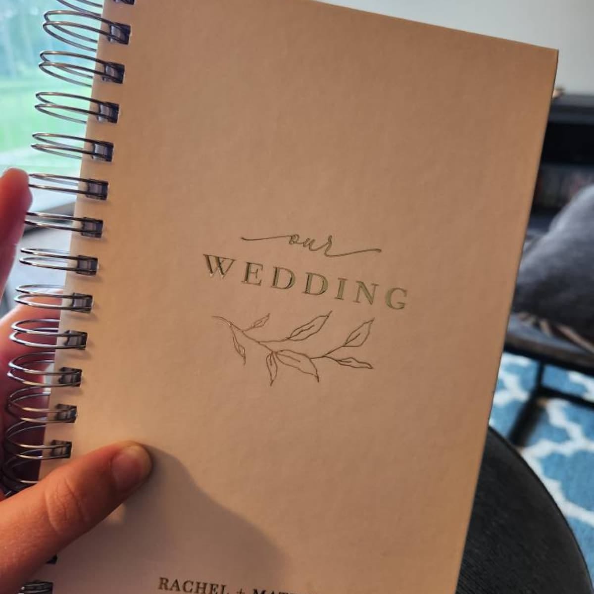 Customer photo review of Floral Wedding Planner