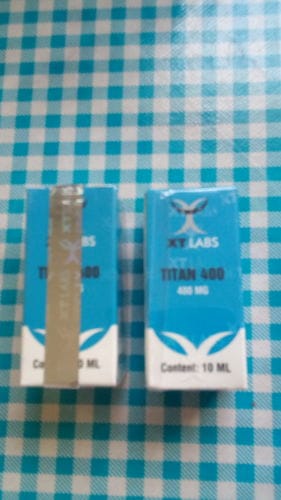 Customer photo review of TITAN | Testosterona, Drostanolona & Trembolona Enantato 400mg 10ml