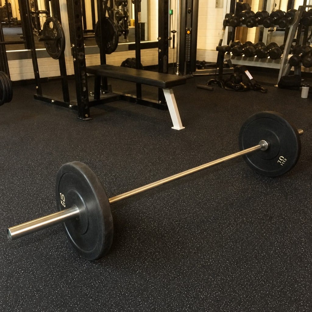 Customer photo review of Gym Flooring Rolls UK | Rubber Roll 1m Wide | Cut to Length