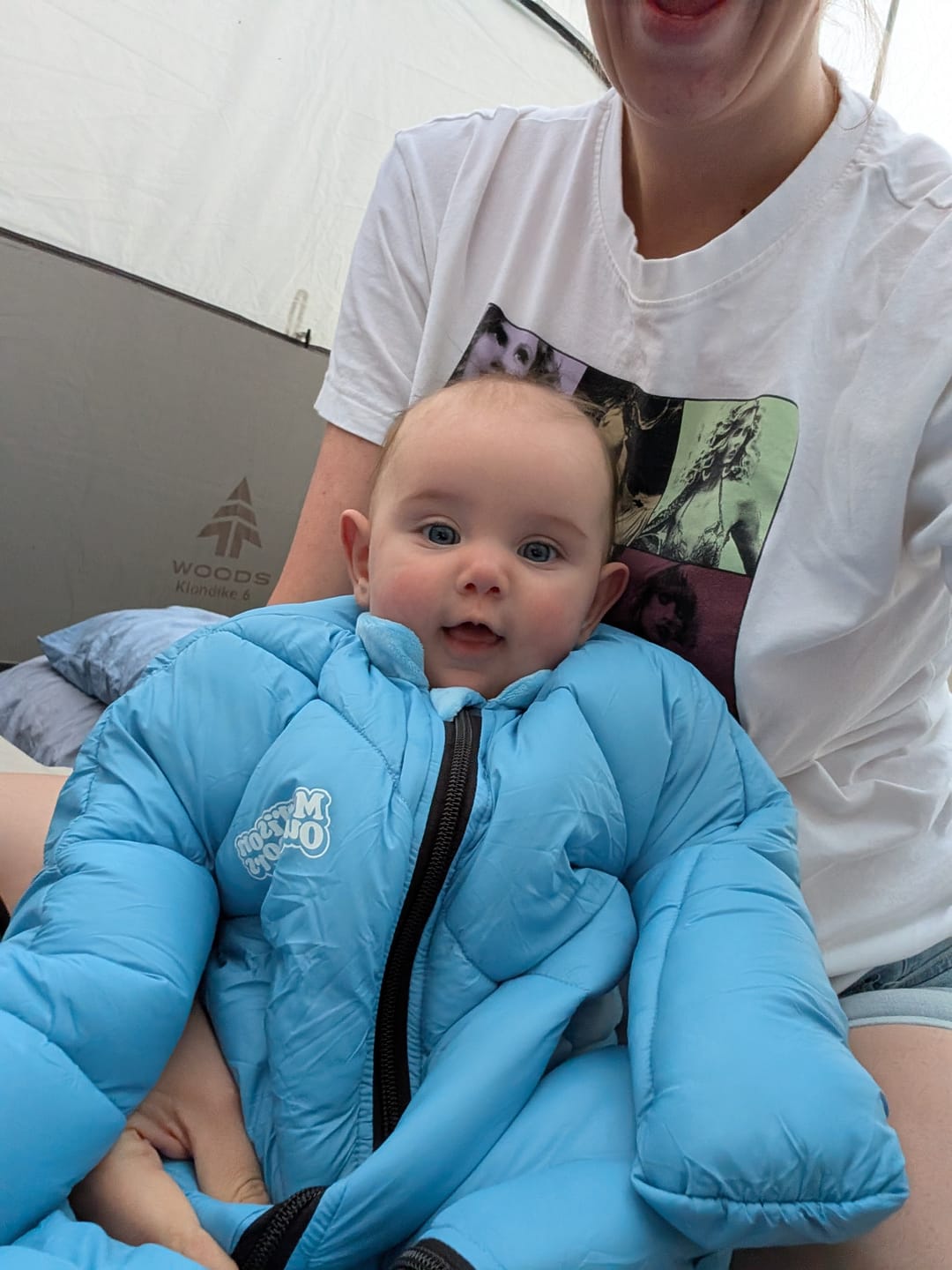 Customer photo review of Little Mo Baby Sleeping Bag (6-18 months)