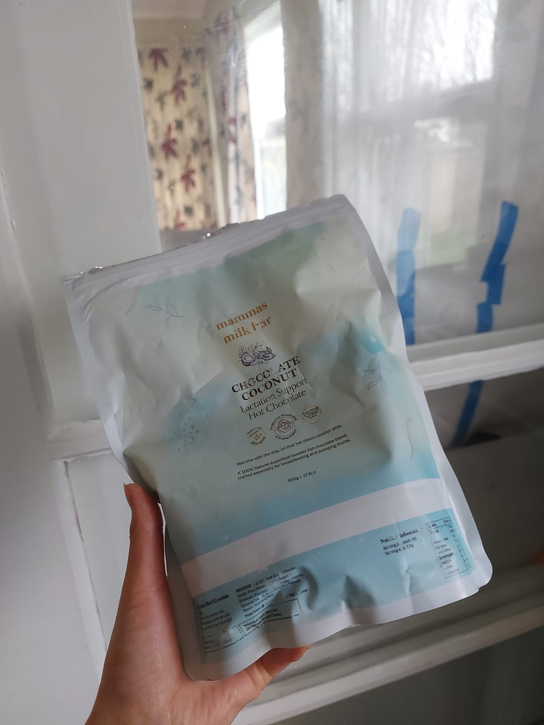 Customer photo review of Lactation Hot Chocolate - Coconut Chocolate