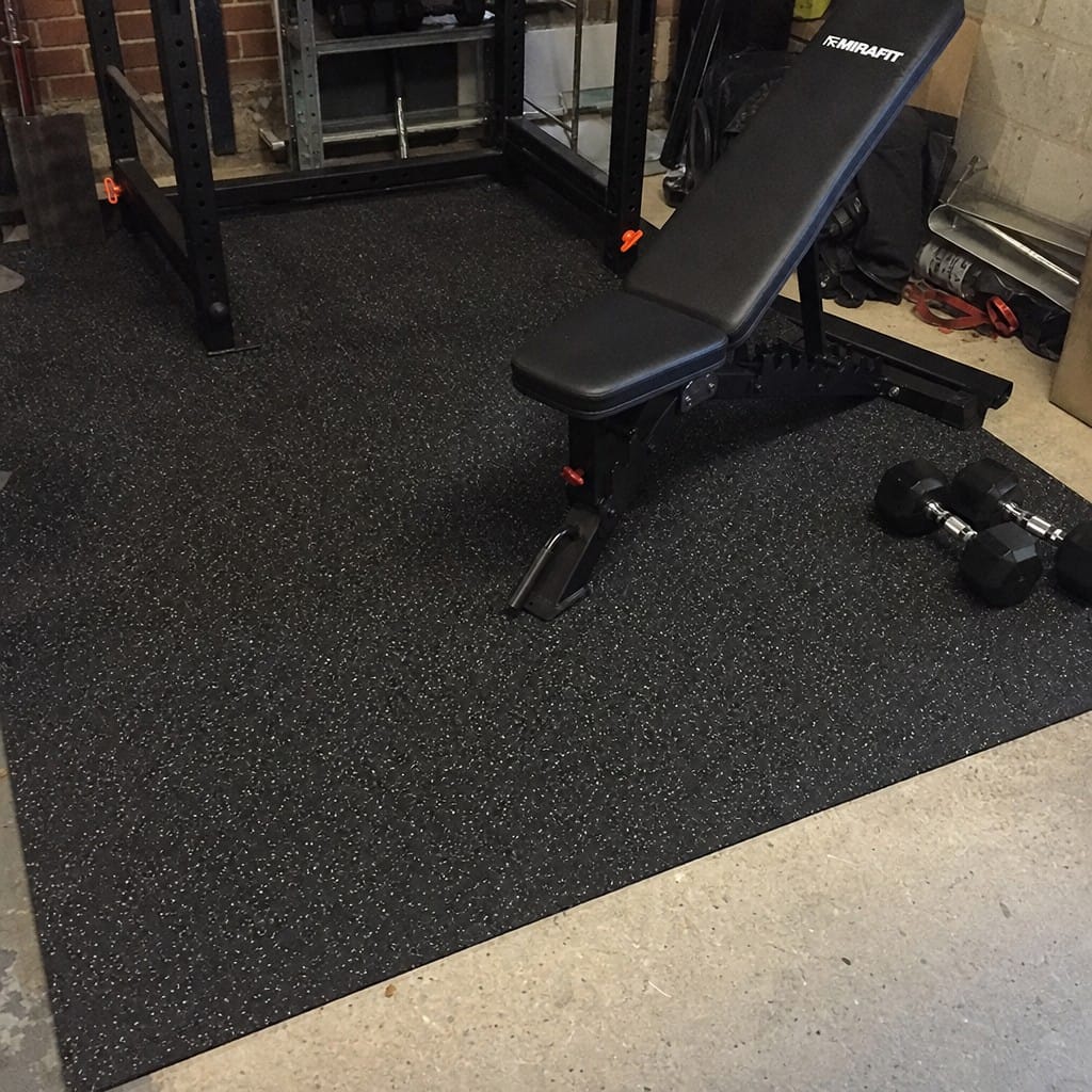 Customer photo review of Gym Flooring Rolls UK | Rubber Roll 1m Wide | Cut to Length