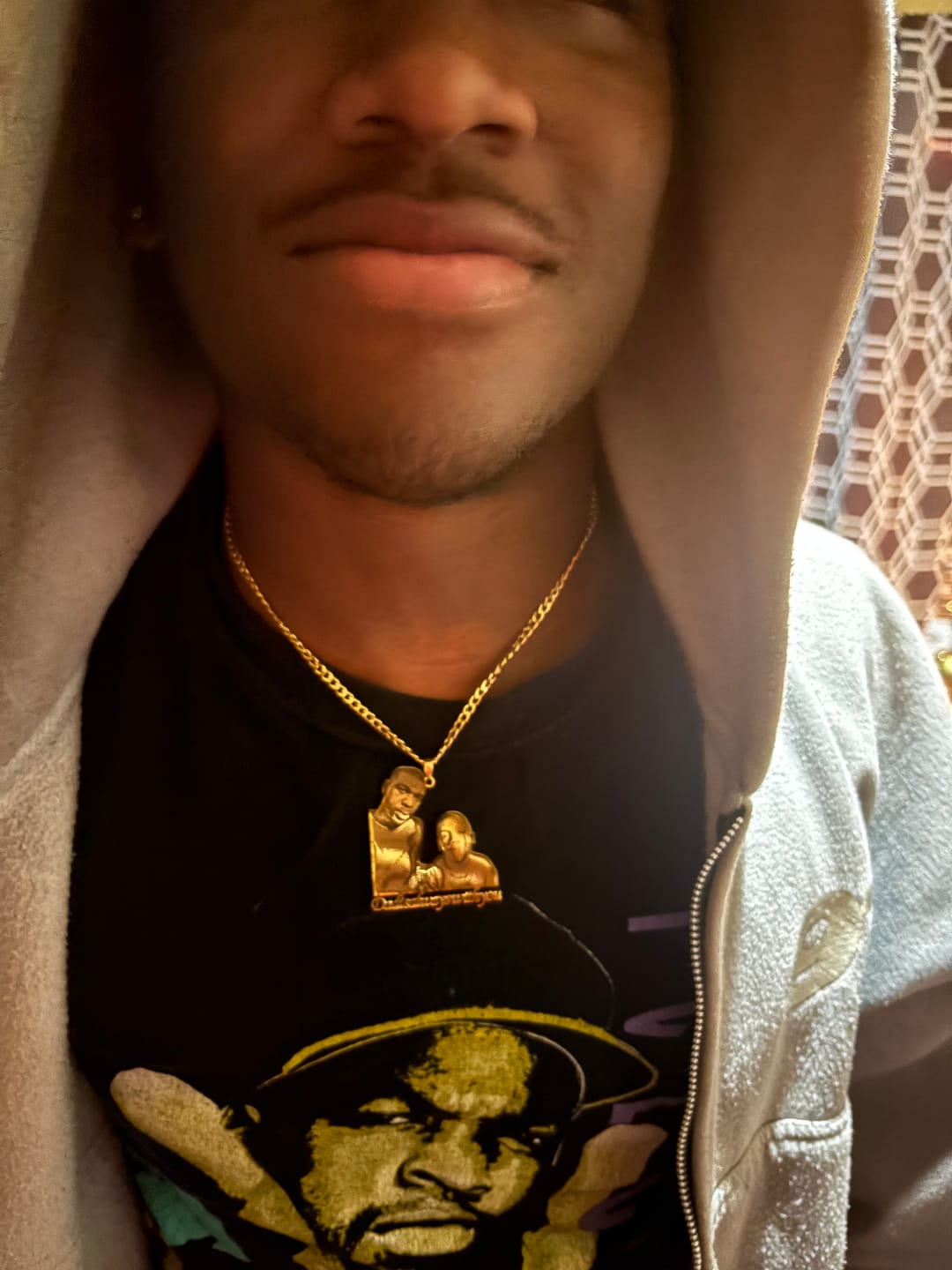 Customer photo review of Cuban & Rope Necklace