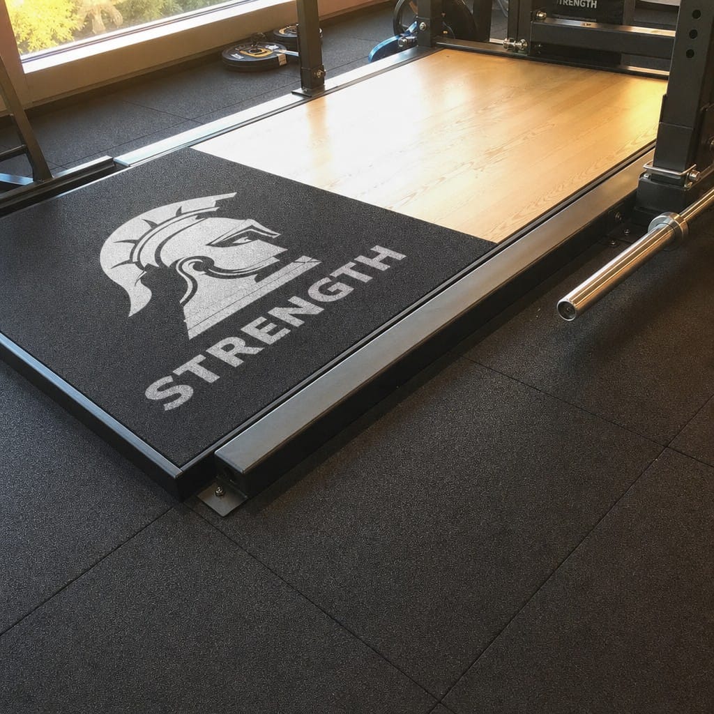 Customer photo review of Interlocking Gym Tiles UK | 17mm Rubber Gym Mats | 80kg Drop Rated