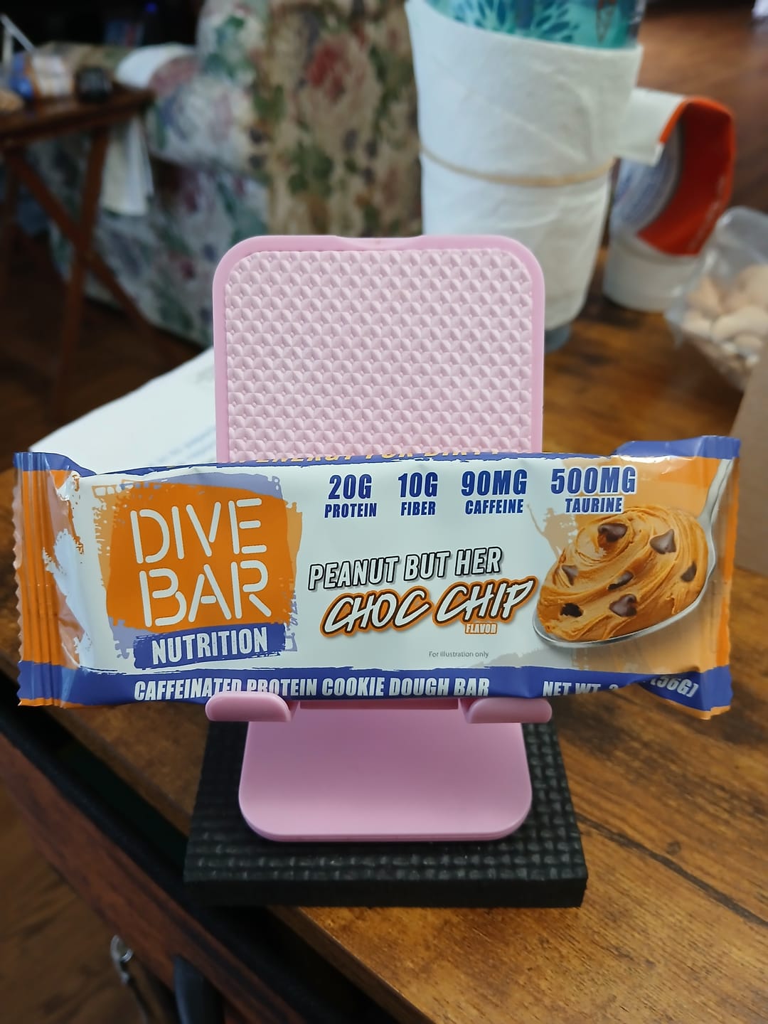 Customer photo review of CLEARANCE Peanut But Her Chocolate Chip - 5 bars
