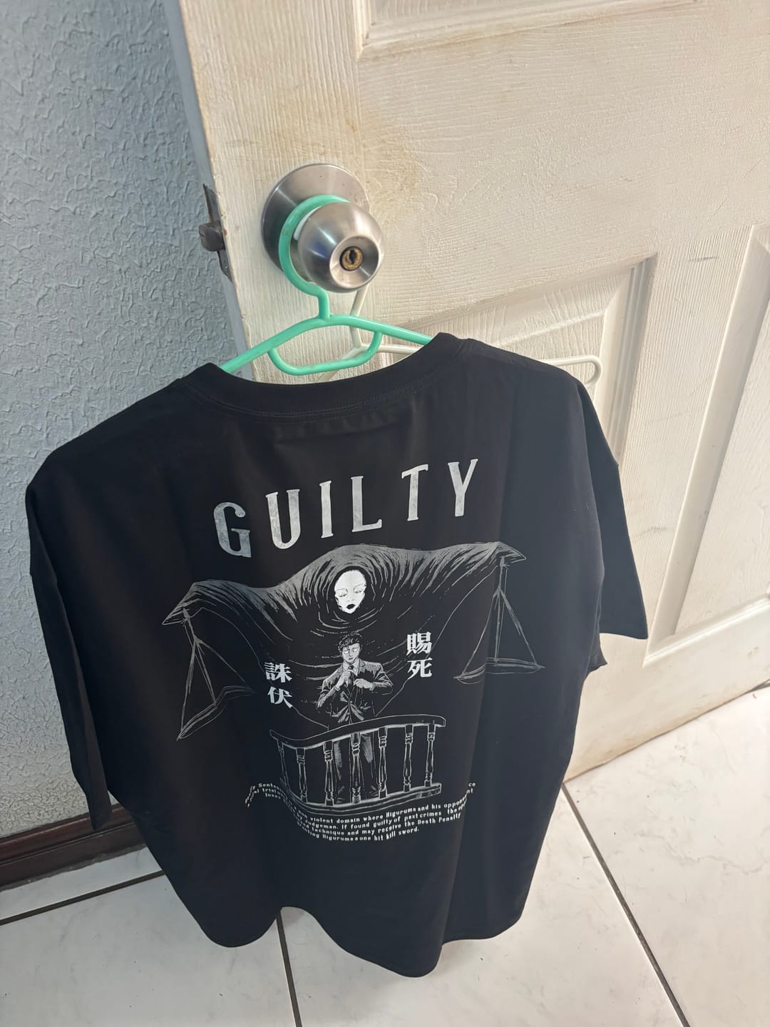 Customer photo review of Camisa Higuruma - Jujutsu Kaisen