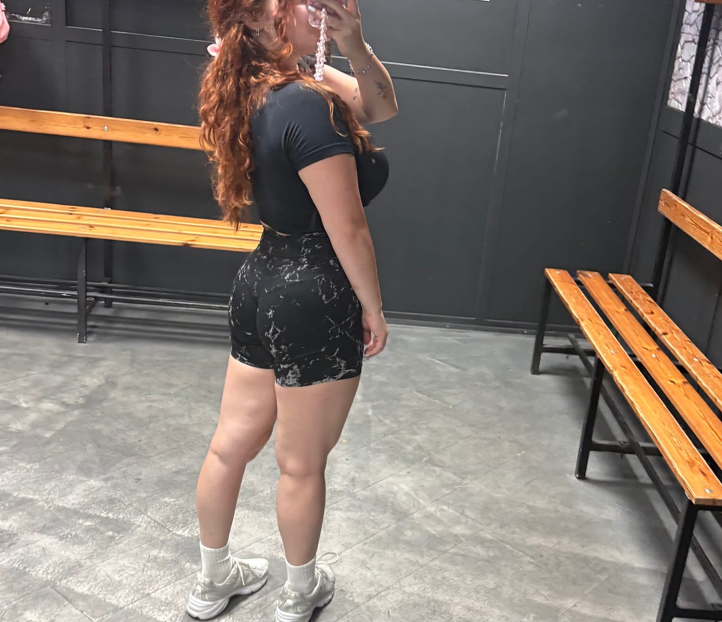 Customer photo review of Shorts Push Up Marmo Nero