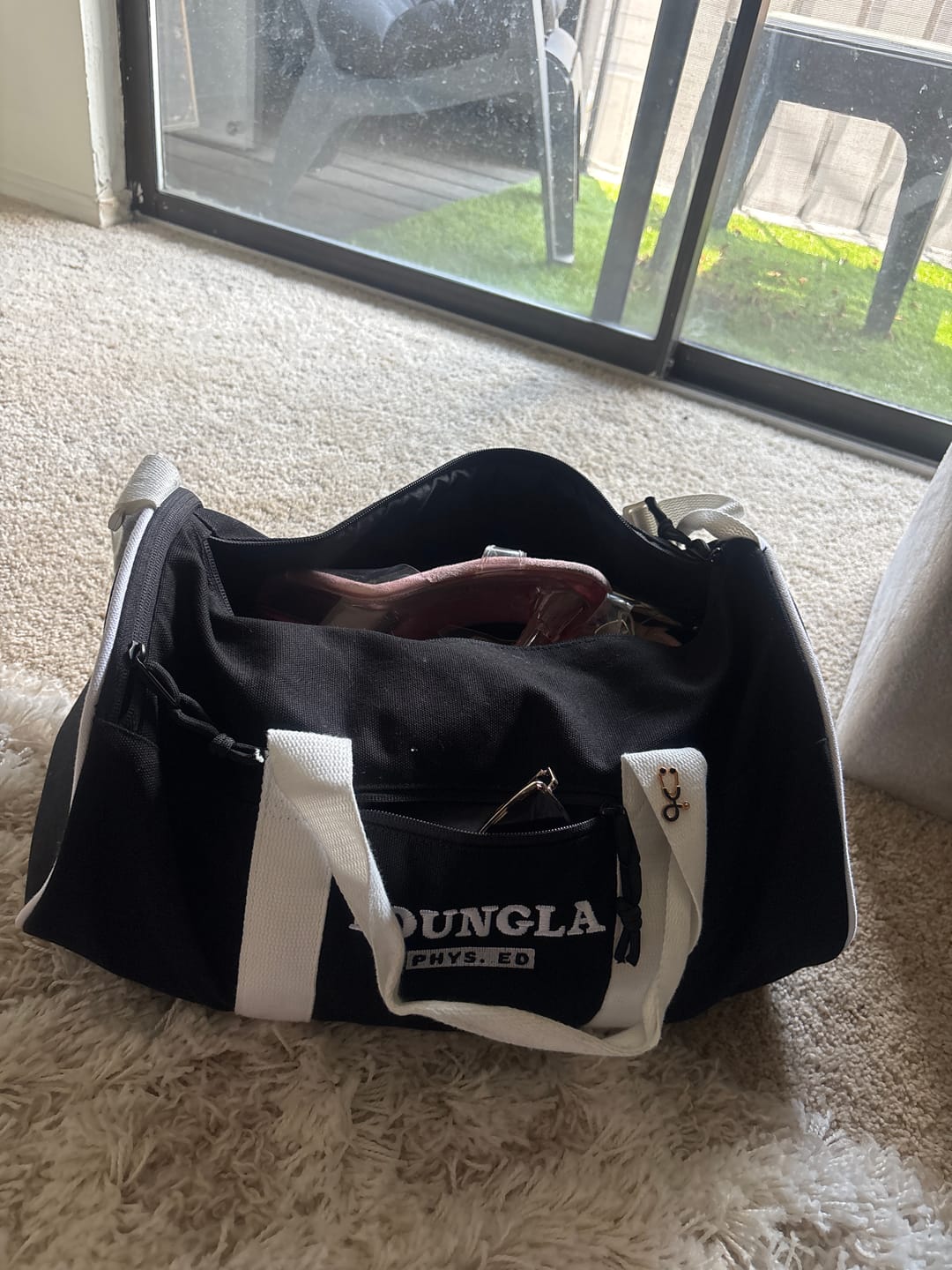 Customer photo review of W6104 - Old School Duffel Bag