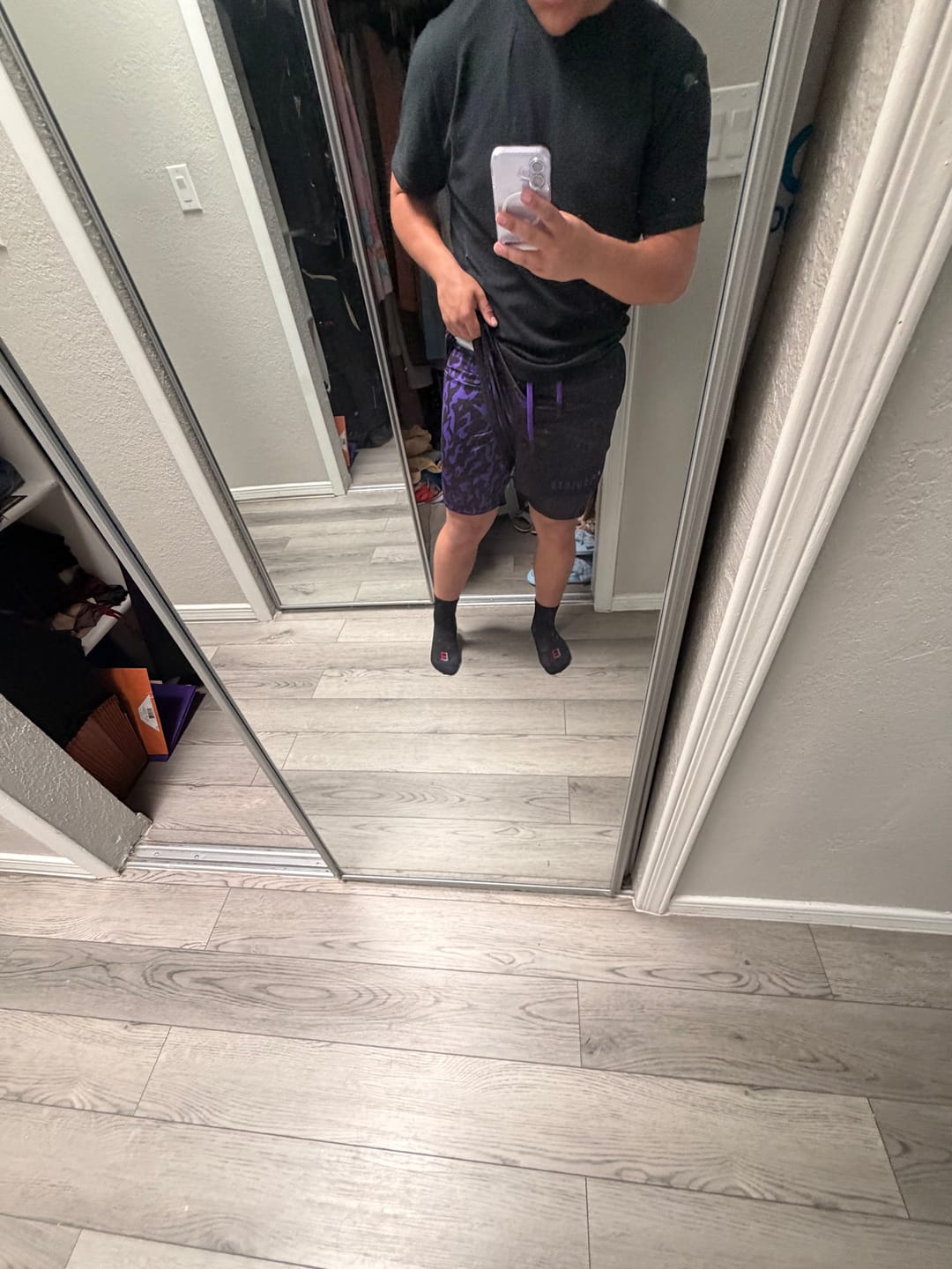 Customer photo review of Curse Performance Shorts - Black