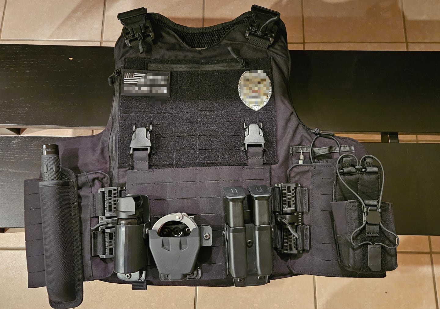 Customer photo review of RTS Tactical RICO V1 Special Operations Vest with NIJ 06 Level IIIA Soft Armor