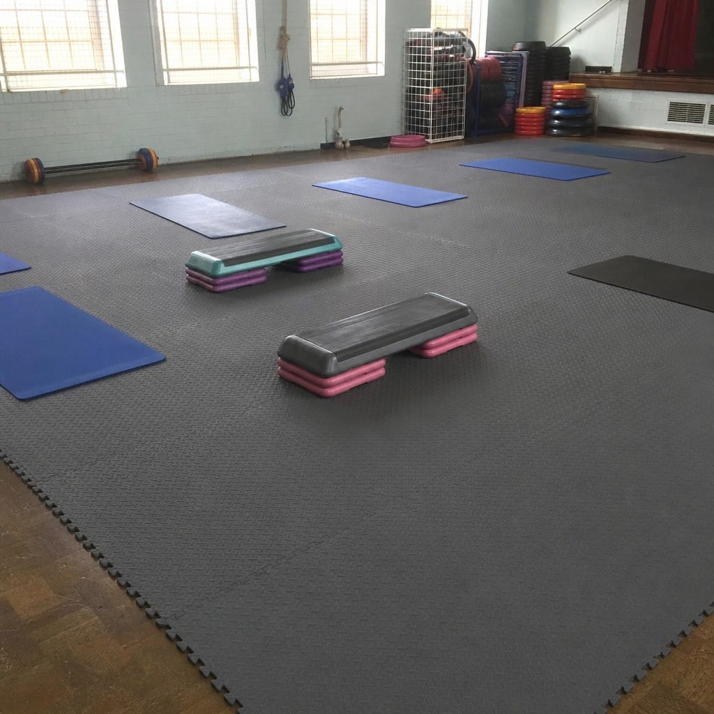 Customer photo review of Anti Fatigue Gym Mats UK | EVA Interlocking Tiles | 610mm