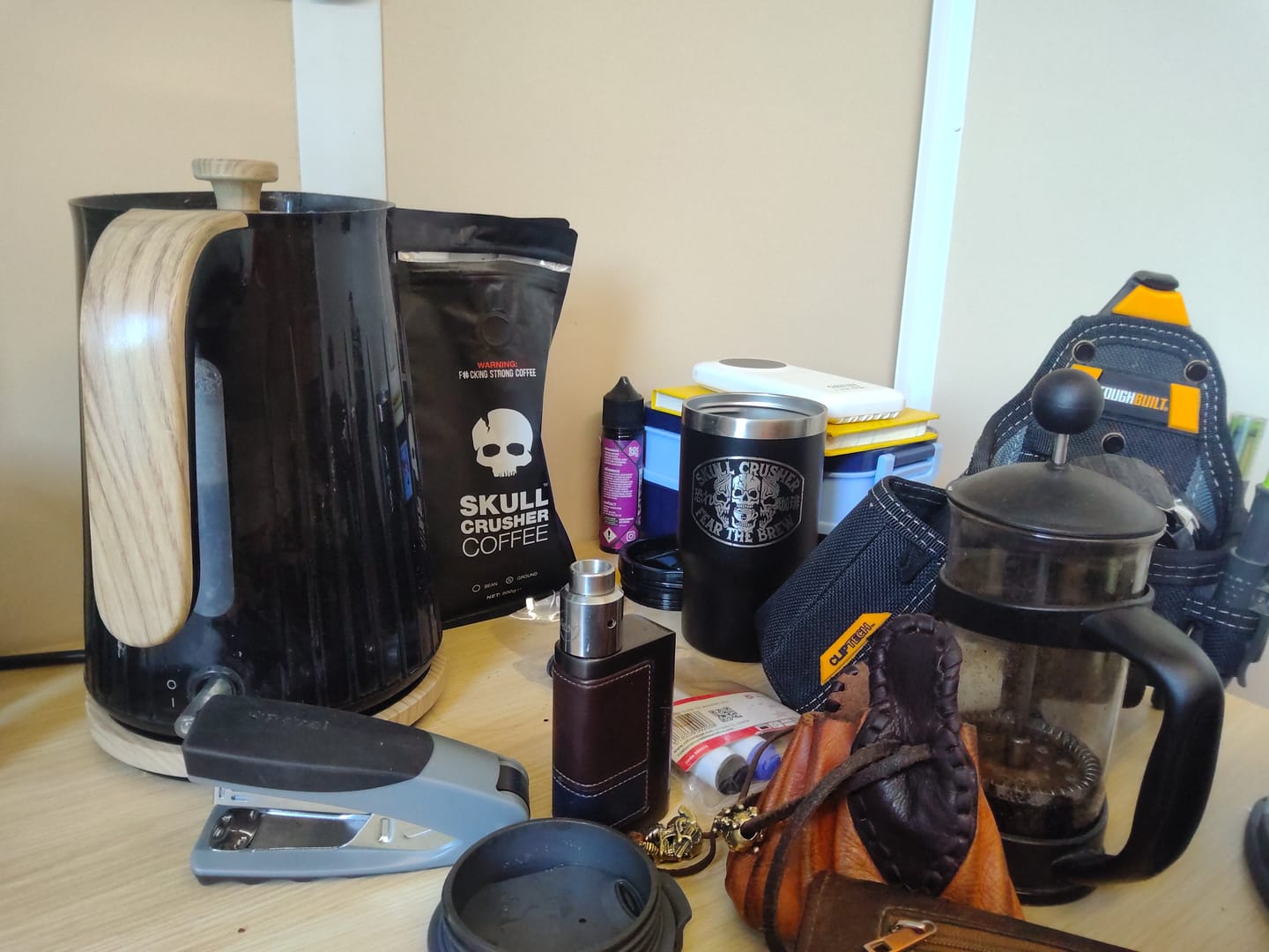 Customer photo review of Skull Crusher - High Caffeine Coffee