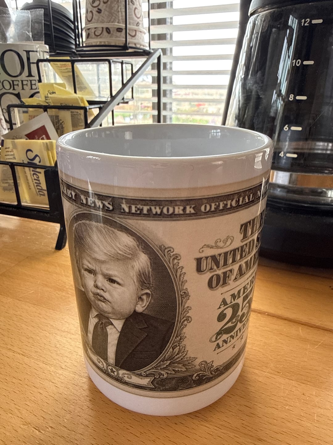 Customer photo review of "250th Anniversary Bill" Mug