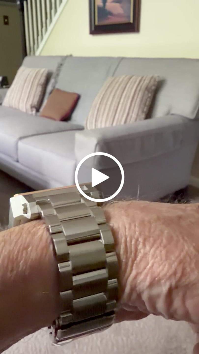 Customer video review of Colossus Steel Men's Watch