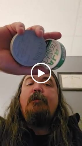 Customer photo review of Tropical Fruit Nicotine Pouches